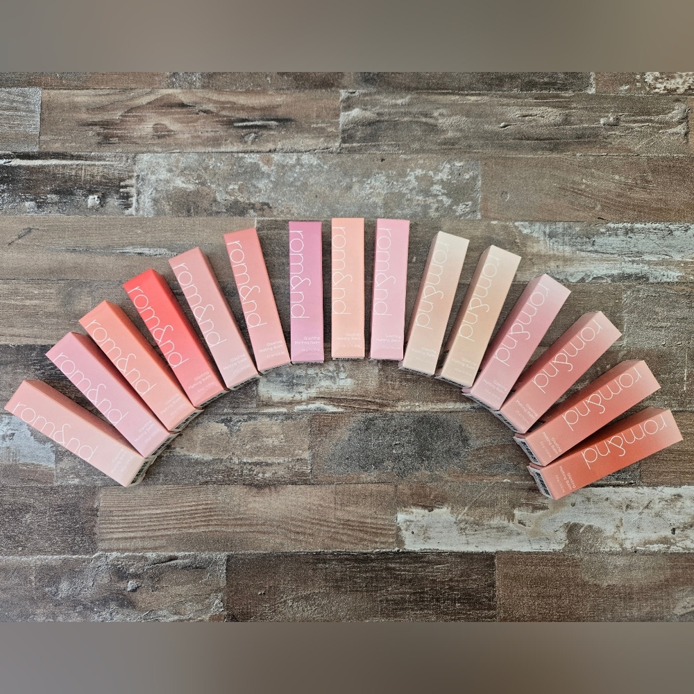 Rom&nd Glasting Melting Balm Set Of 15